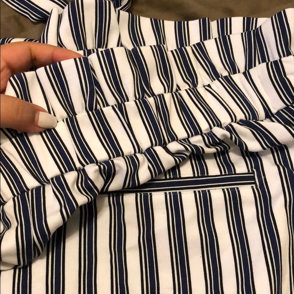 Stripe High Wastied Short from Express ✨✨ - Picture 5 of 5